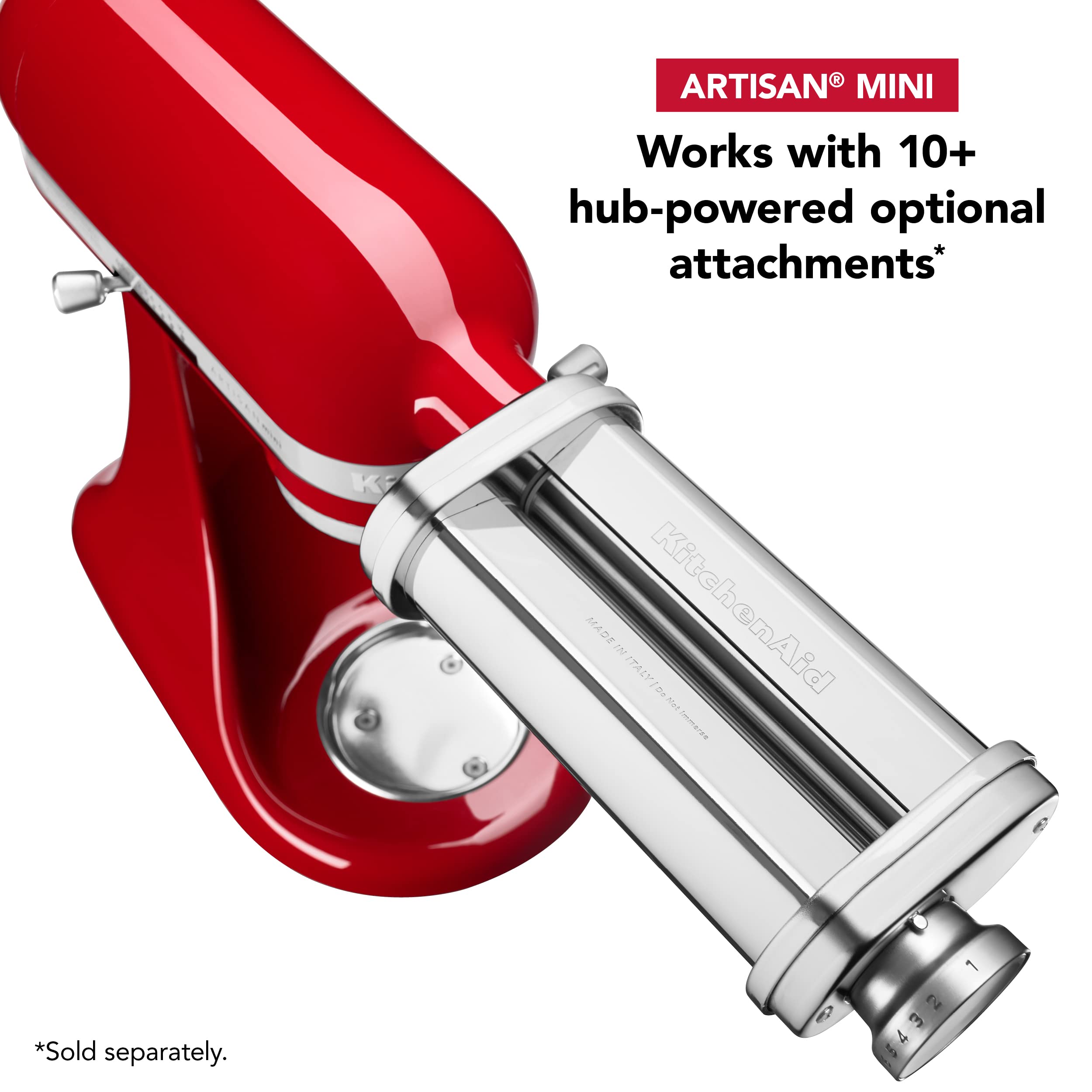 KitchenAid Artisan Mini 3.5 Quart Tilt-Head Stand Mixer - KSM3316X - Empire Red - Image 5