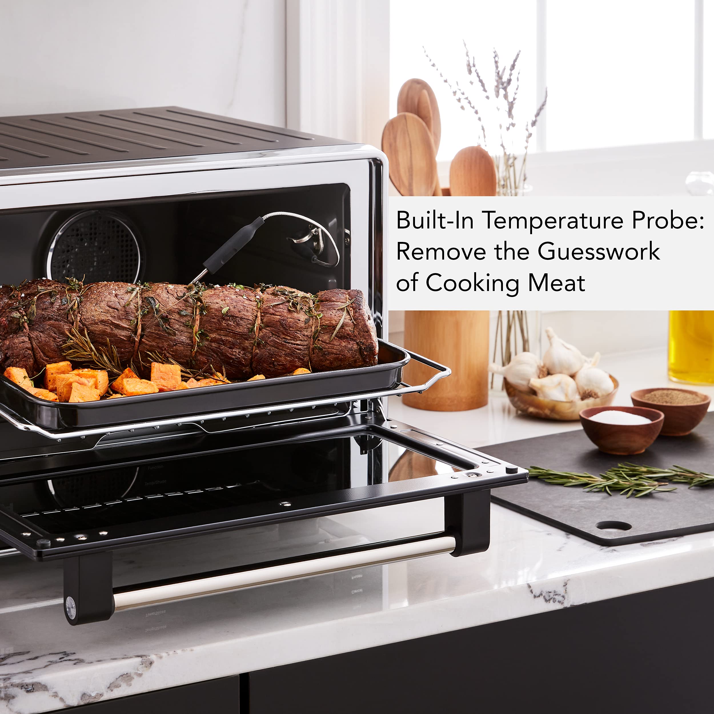 KitchenAid Dual Convection Countertop Oven with Air Fry and Temperature Probe - KCO224BM - Image 5