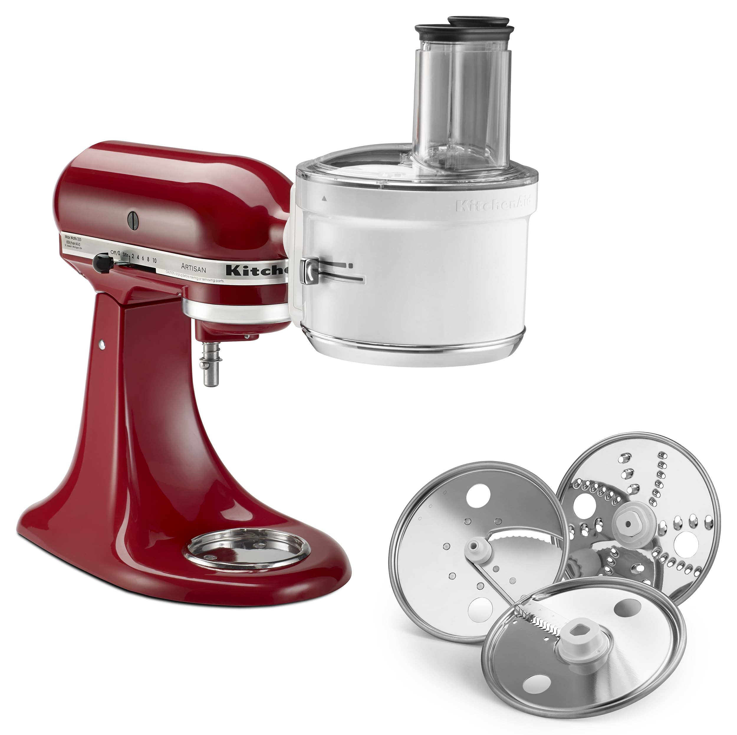 KitchenAid Food Processor Attachment - KSM1FPA, White - Image 4