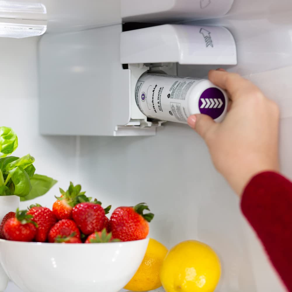 KitchenAid® Refrigerator Ice and Water Filter 1 - KAD1RXD1, Single-Pack, Purple - Image 5