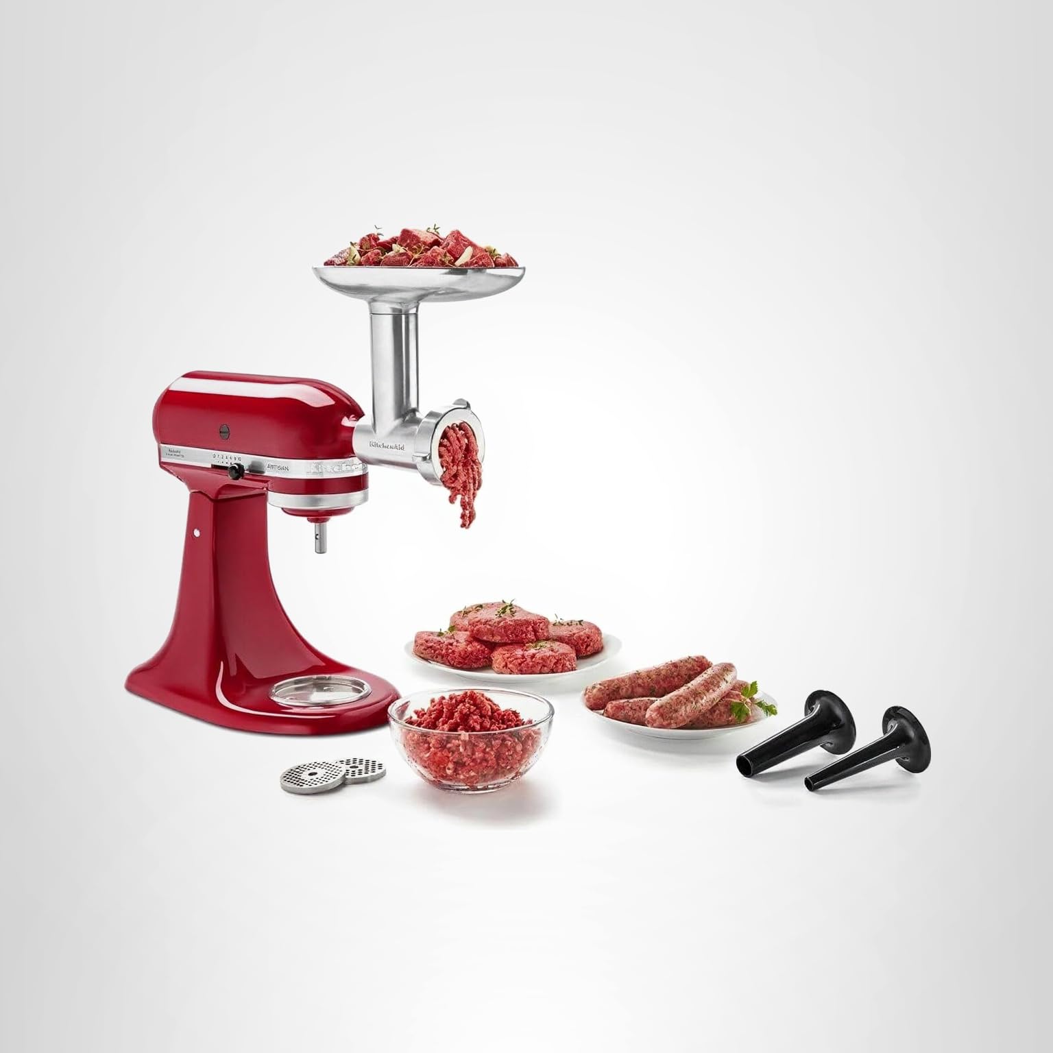 KitchenAid Stand Mixer Attachment, Food Grinder KSMMGA, Metal Food Grinder - Image 8