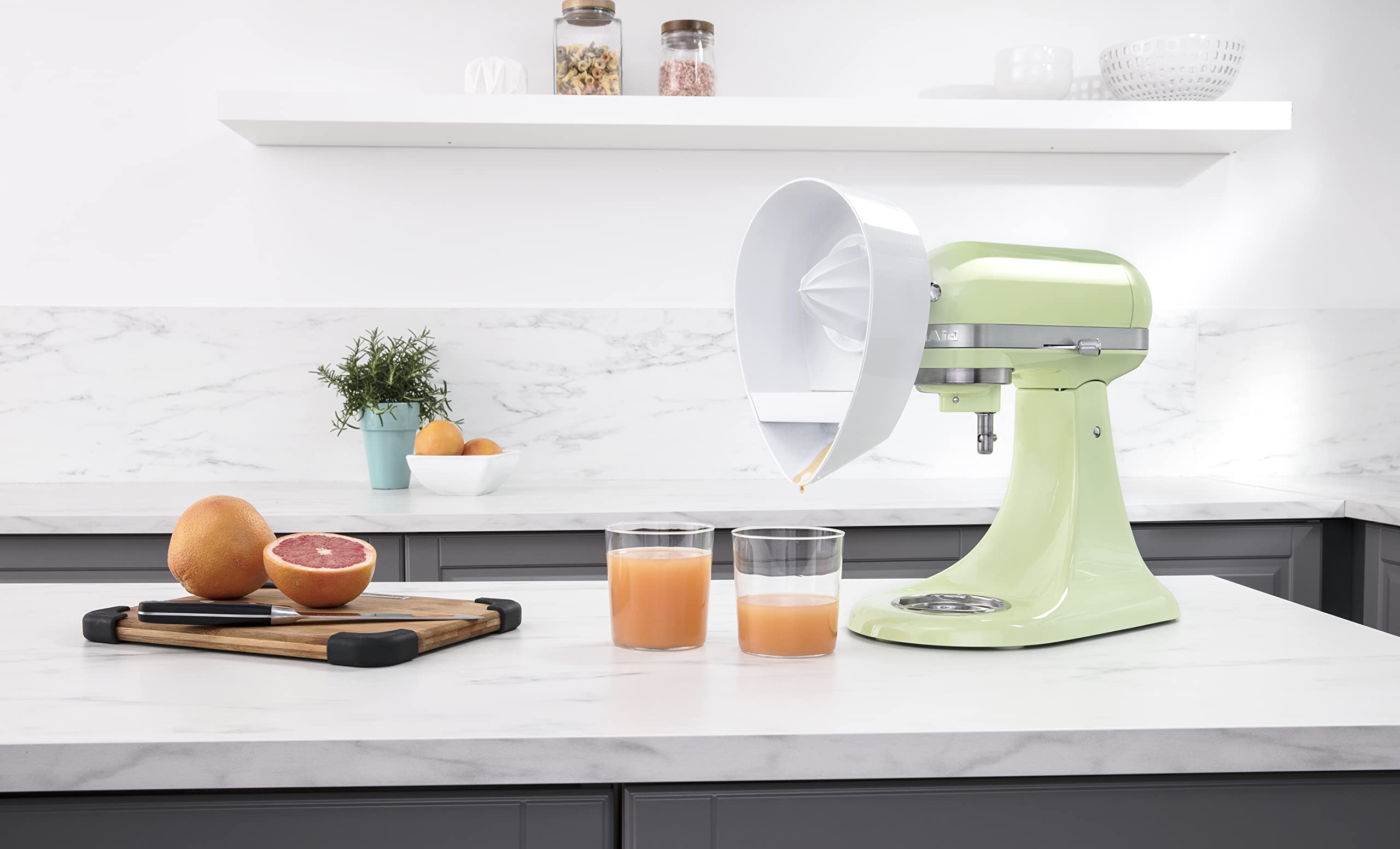 KitchenAid White Citrus Juicer Attachment for KitchenAid Stand Mixers, JE - Image 5